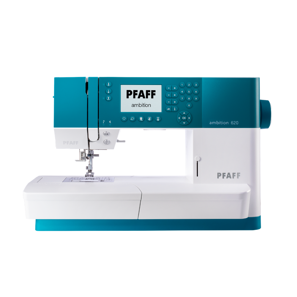 Máquina de coser Pfaff Ambition 620 + MESA EXTENSIBLE GRATIS + 1er SERVICIO GRATUITO