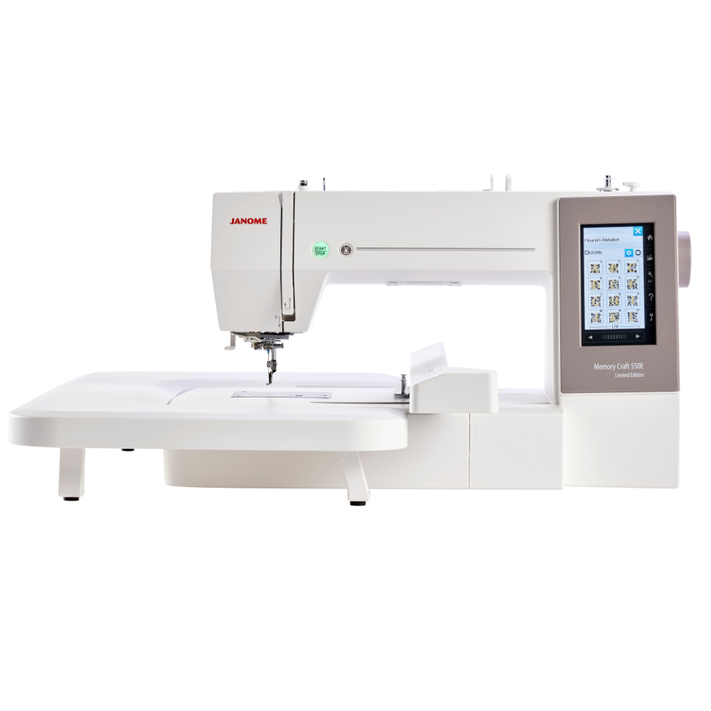 Janome MC550E LE + software de bordado Artistic Jr GRATUITO valorado en 379 £