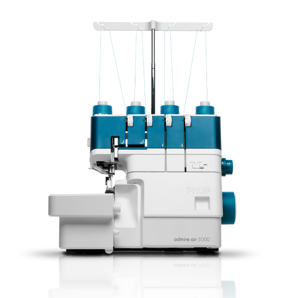 Remalladora Pfaff Admire Air 5000 + KIT DE HILOS PARA REMALLADORA