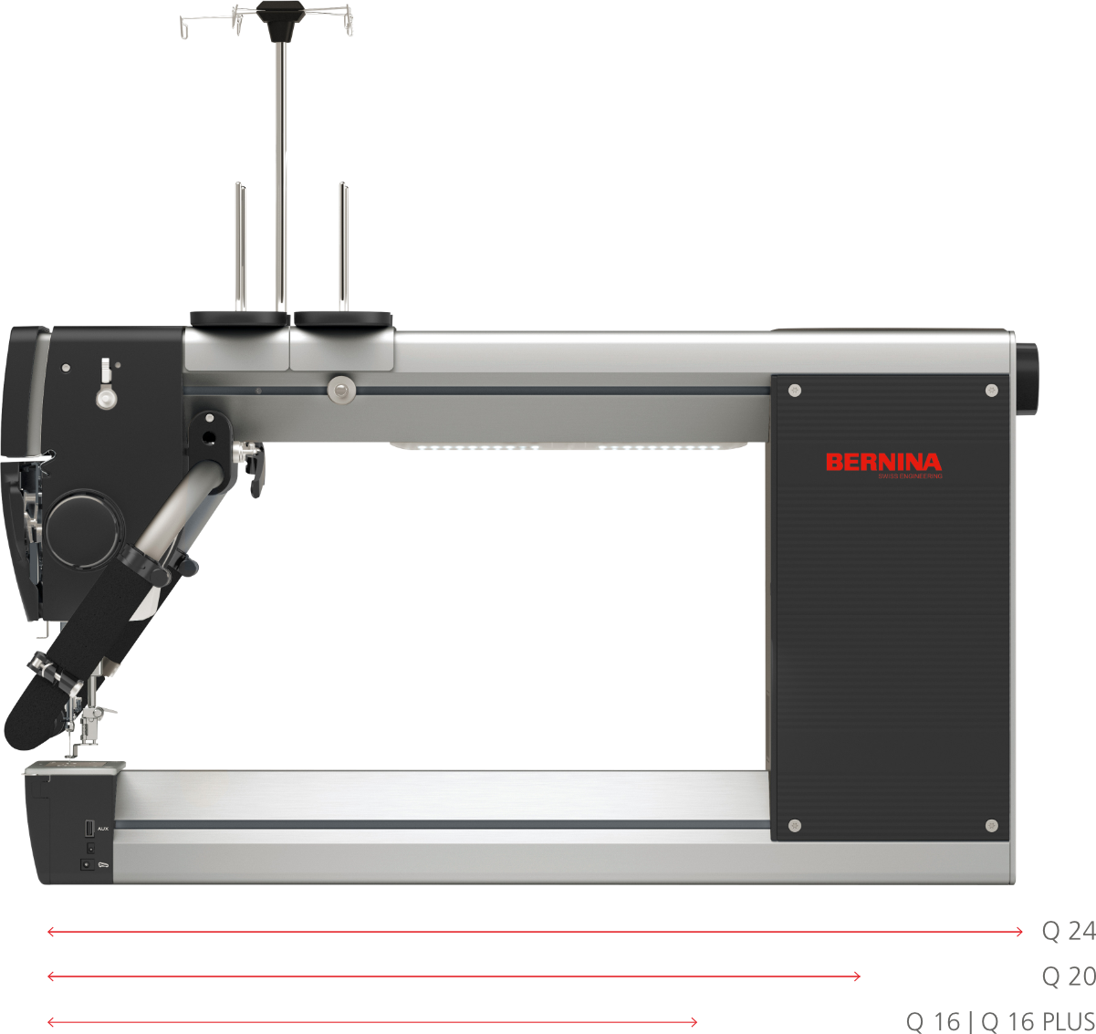 Bernina Q20 Longarm Quilting Machine with Studio Frame