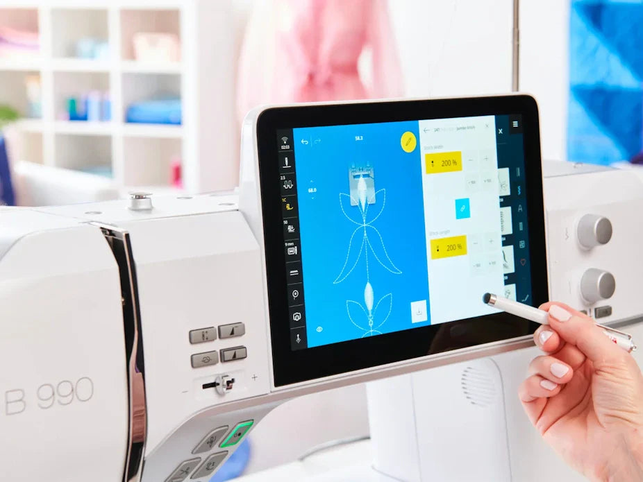 Máquina de coser y bordar Bernina 990