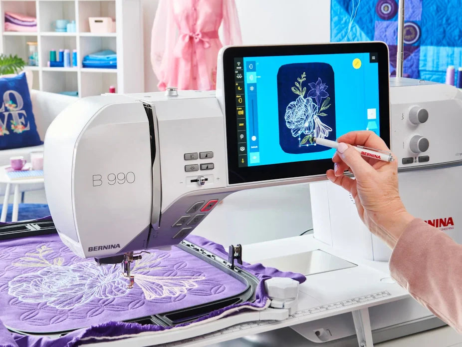 Máquina de coser y bordar Bernina 990
