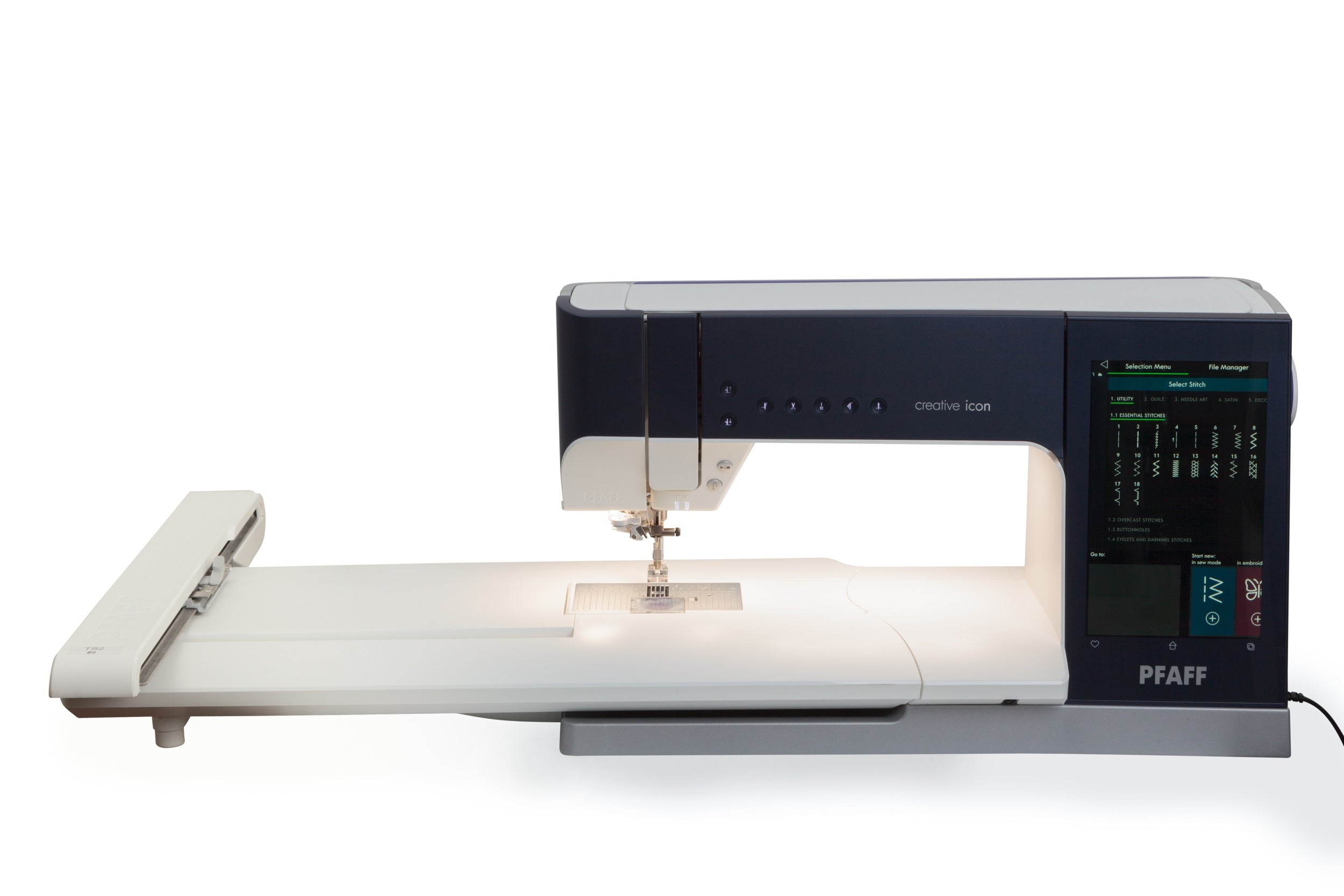 Máquina de Coser y Bordar Pfaff Creative Icon - Reacondicionada Condición "A"